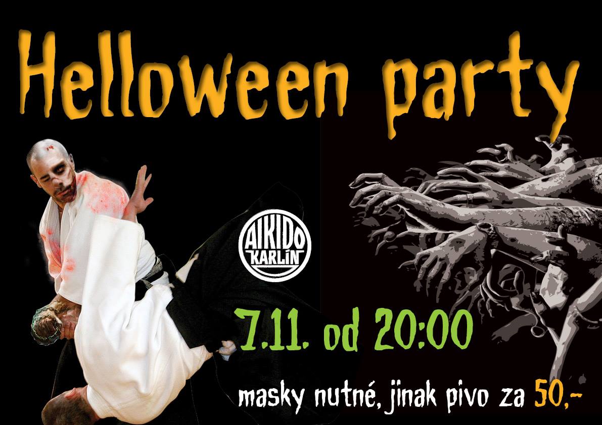 Helloween party 7. 11. od 20 hod